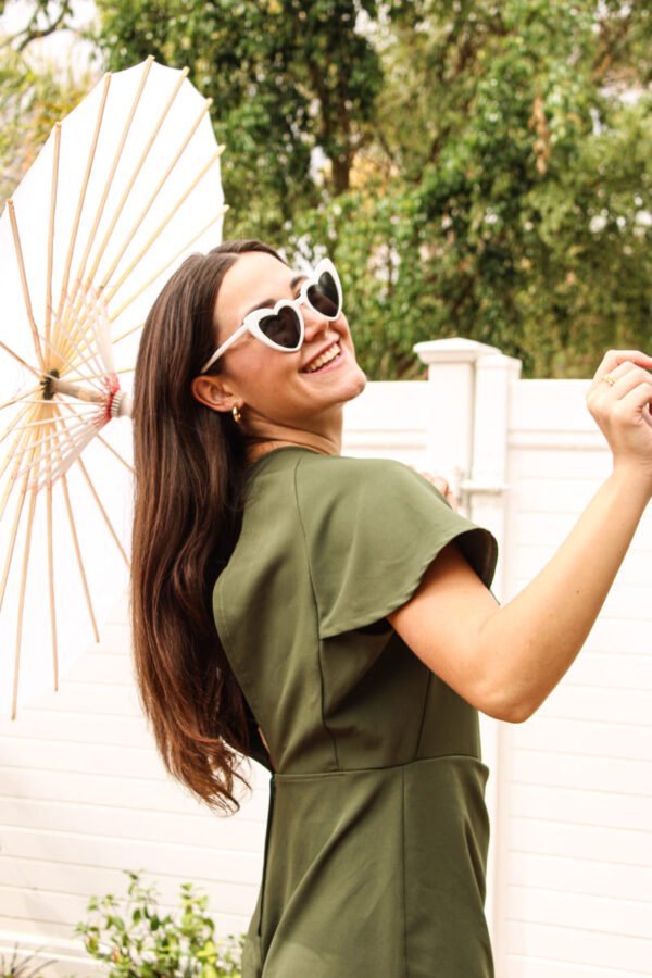 Rent the Little Green mini romper in Stellenbosch, South Africa from Rokkies.